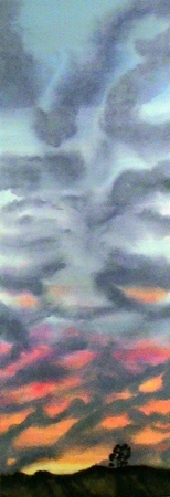 The Promised Land" acrylic on canvas 27"x60